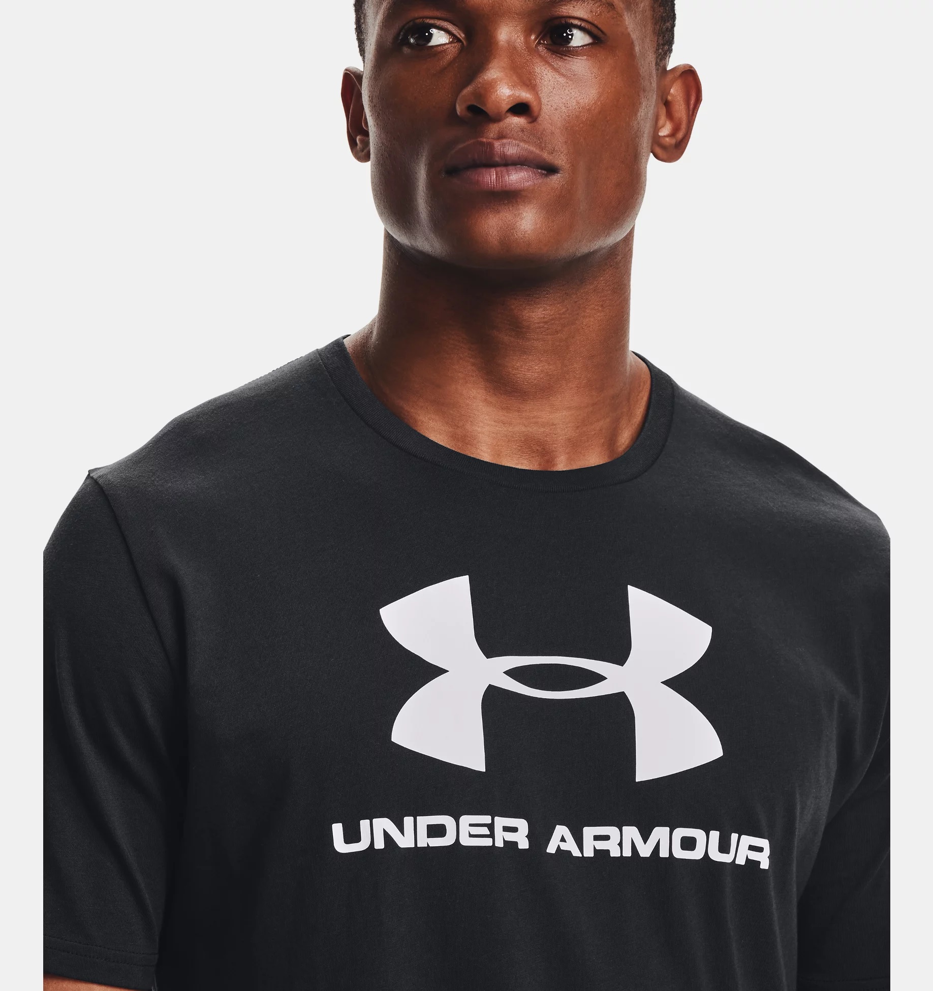 Under Armour T-Shirt Big Logo Black