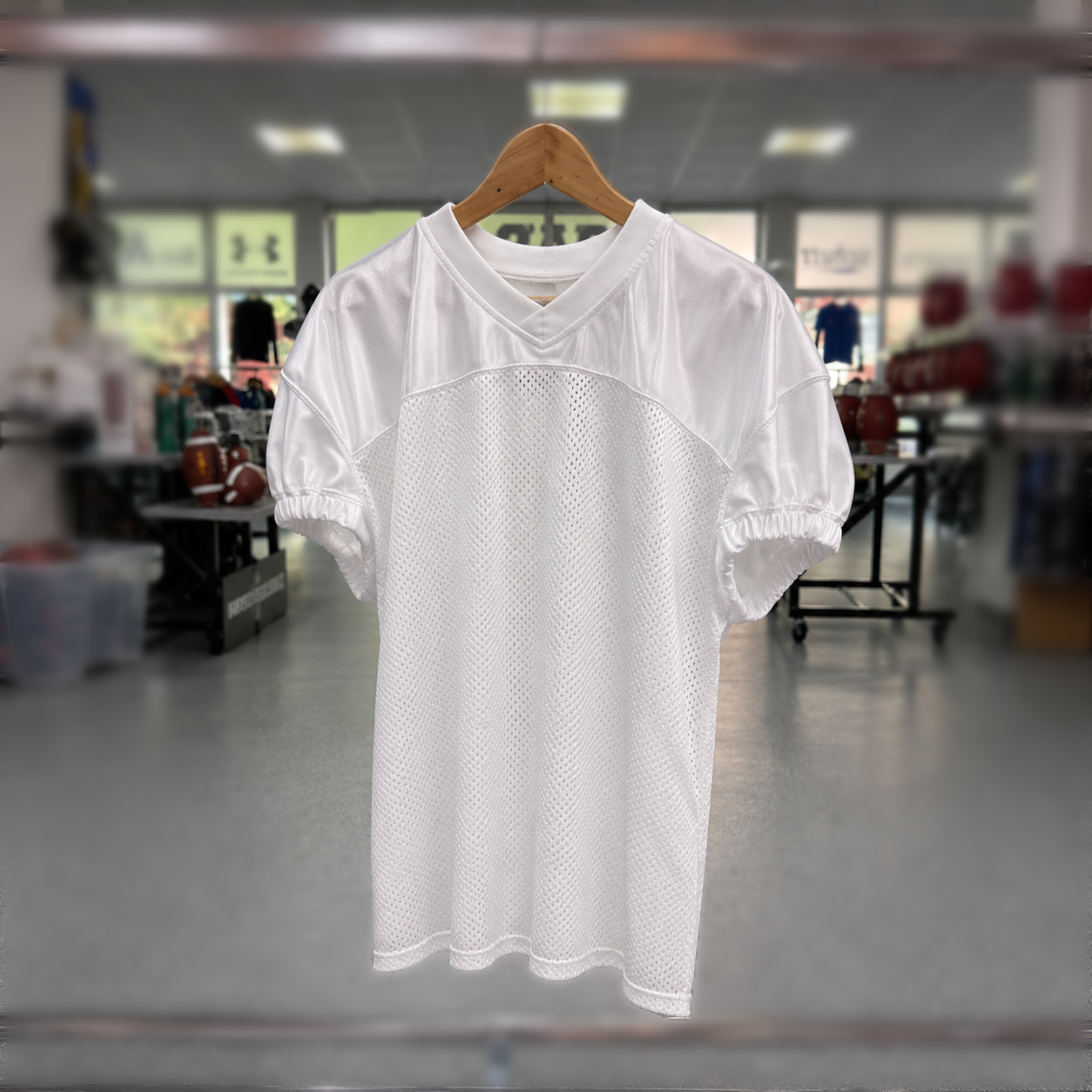 Untouchable Football Kinder Jersey - White