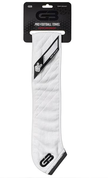 Grip Boost Football Towel 3.0 Weiß