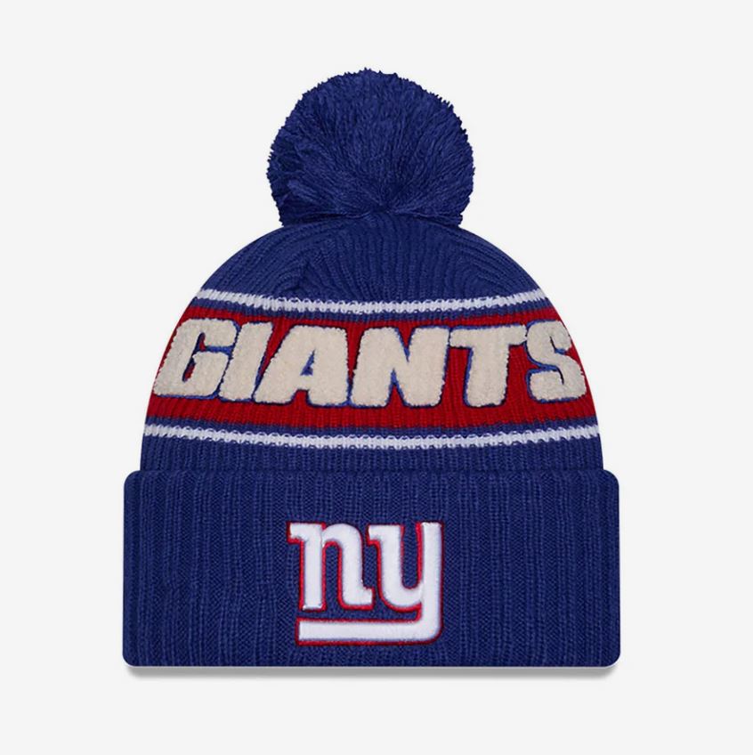 New Era New York Giants Sideline 2024 Bommelmütze