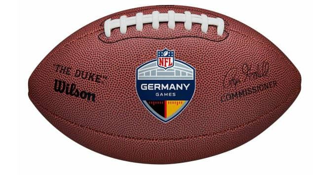 Wilson NFL Germany Games Replika Footall