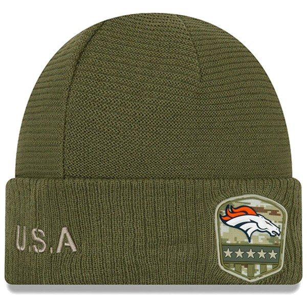 New Era OnField 19 STS Knit Hat Denver Broncos