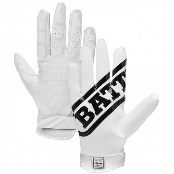 BATTLE Double Threat WR Handschuh Weiß