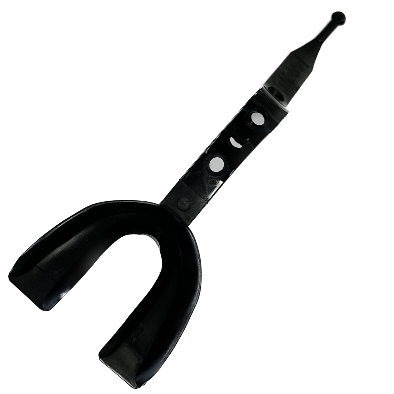 Football Mouthpiece with Strap Black Football Mouthpiece with Strap Black
