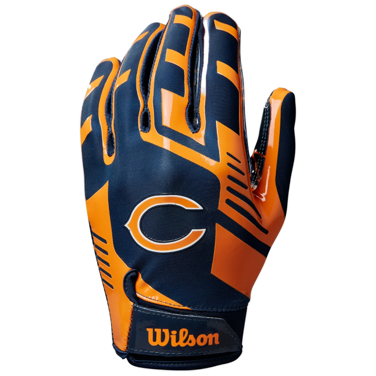 Wilson NFL Stretch Fit Football Gloves - Chicago Bears Wilson NFL Stretch Fit Football Gloves - Chicago Bears