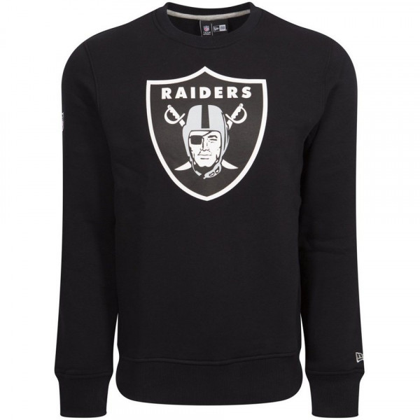 New Era Las Vegas Raiders Crewneck Sweater New Era Las Vegas Raiders Crewneck Sweater