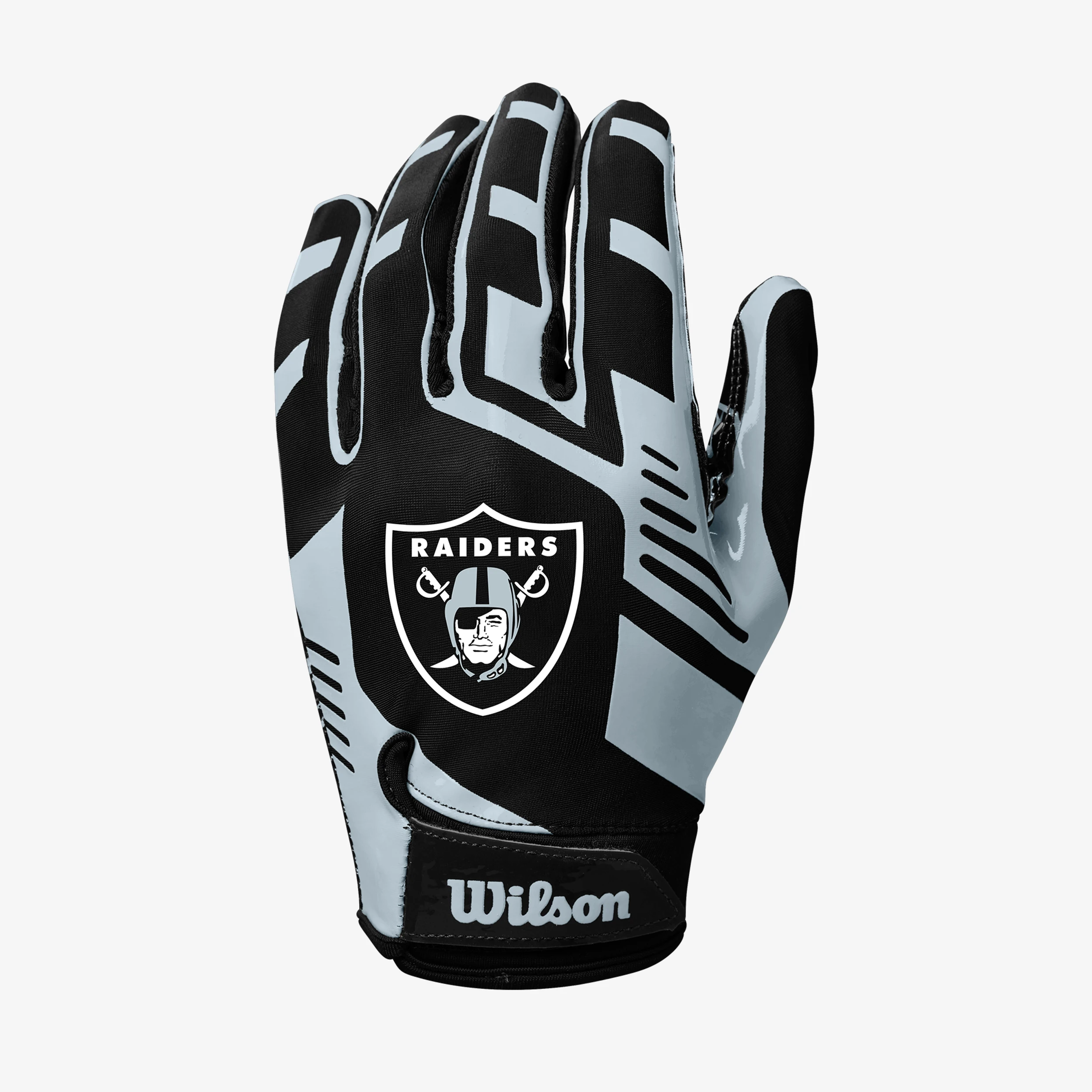 Wilson NFL Stretch Fit Football Handschuh - Las Vegas Raiders