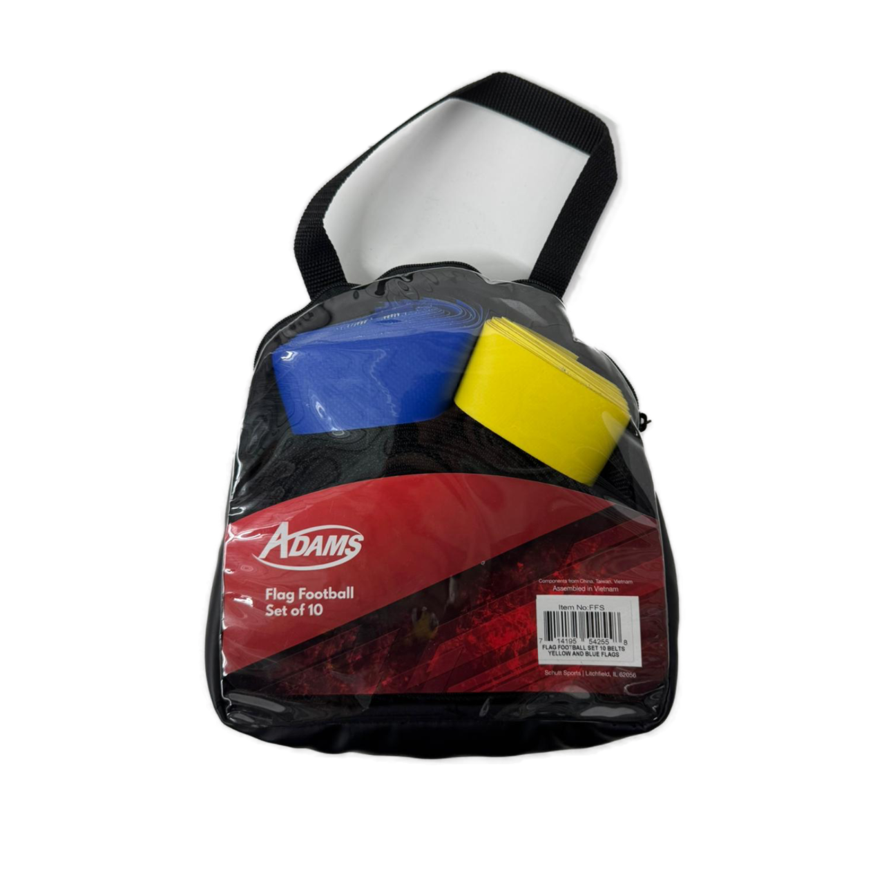 Adams Flag Football Set mit 10 Gürteln