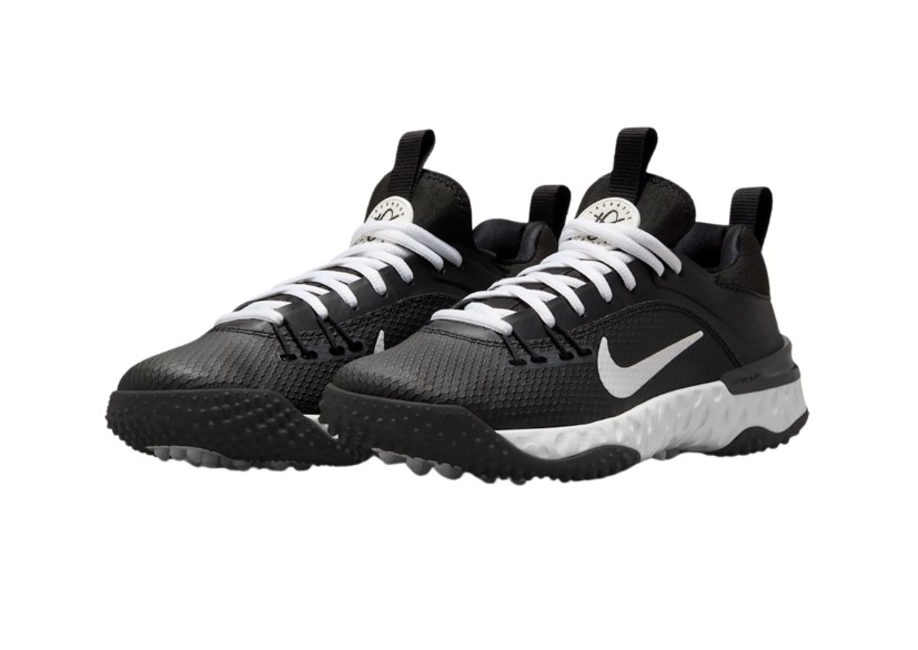 Nike Huarache 9 Elite Turf Lax - Schwarz