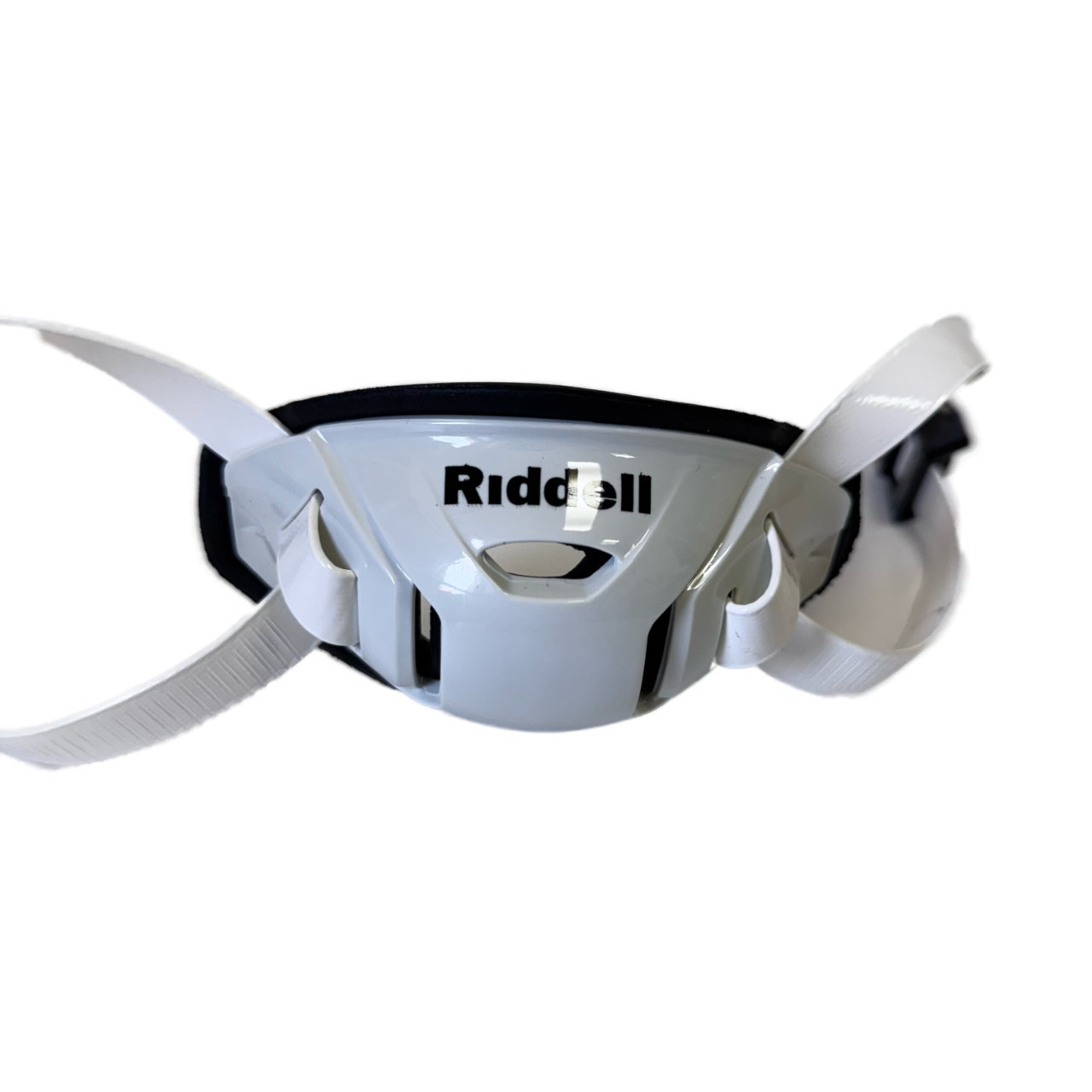 Riddell Speedflex Cam-Loc Hard Cup Chin Straps - White Riddell Speedflex Cam-Loc Hard Cup Chin Straps - White